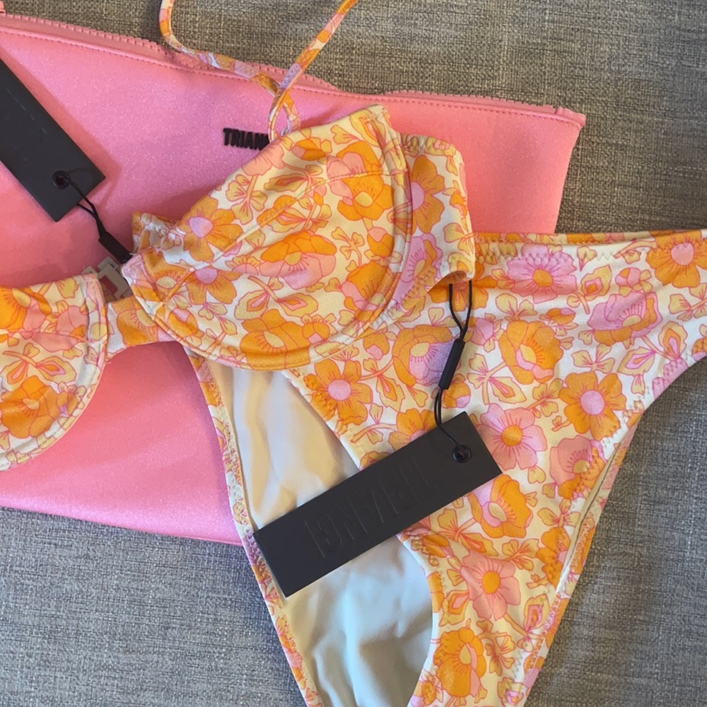 NWT!! Triangl “Rhian” Neon Pop Bikini - Small